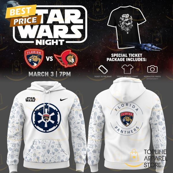 Florida Panthers x Star Wars Night Hoodie