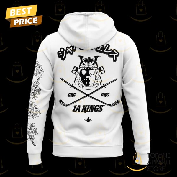 2025 Japangeles x Los Angeles Kings White Hoodie