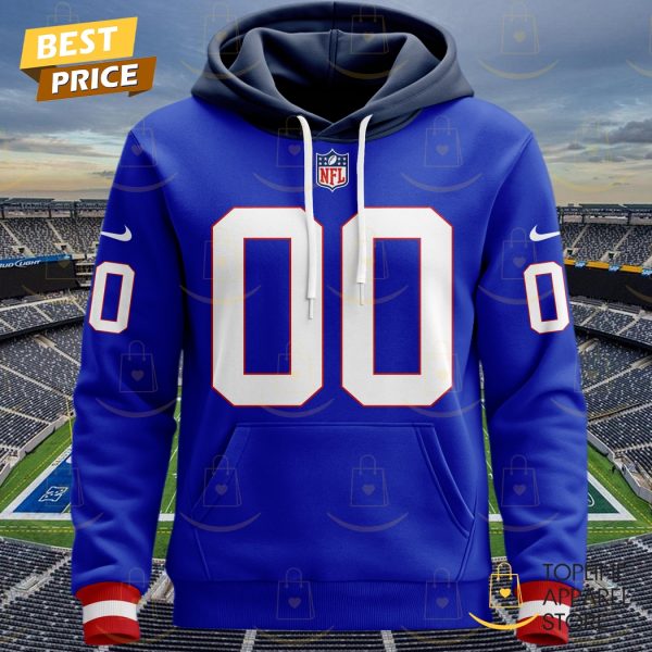 Personalized 2025 New York Giants Design Hoodie – Blue