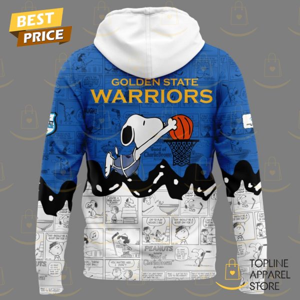 Golden State Warriors 75th Anniversary Of Peanuts Hoodie