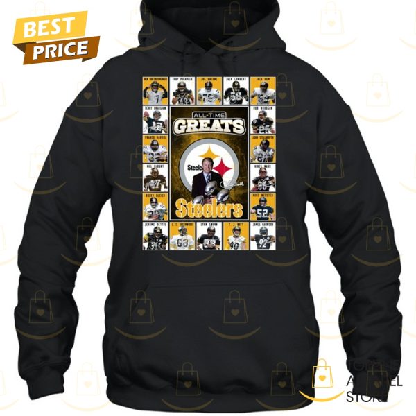 All-Time Greats Pittsburgh Steelers Signature Unisex T-Shirt