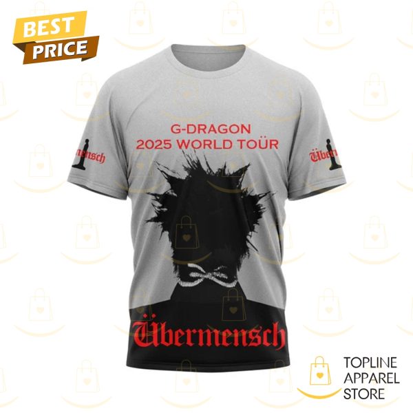 G-Dragon 2025 World Tour Ubermensch 3D T-Shirt