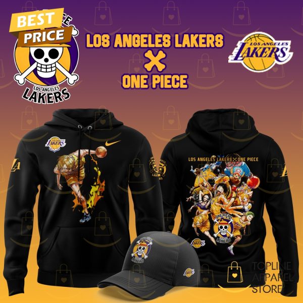 Los Angeles Lakers X Sanji One Piece The Straw Hat Hoodie