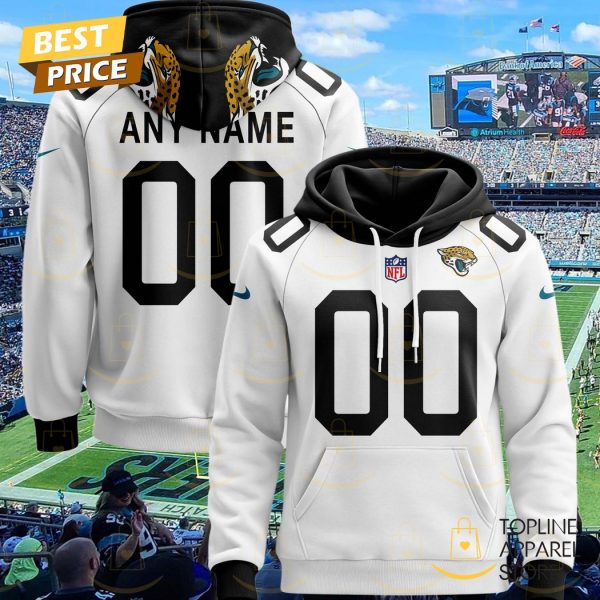 Personalized 2025 Jacksonville Jaguars Design Hoodie – White