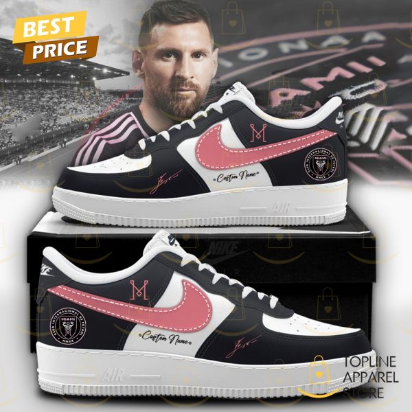 2025 Inter Miami CF Lionel Messi Signature Air Force 1 – Black