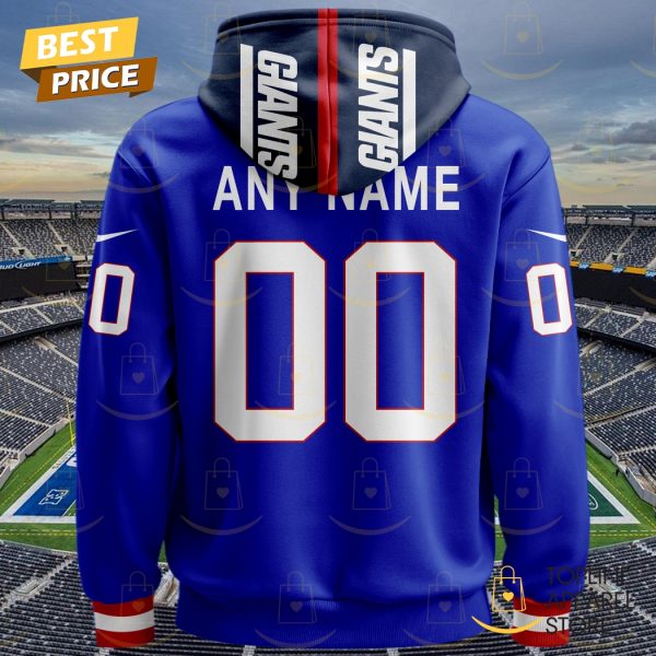 Personalized 2025 New York Giants Design Hoodie – Blue