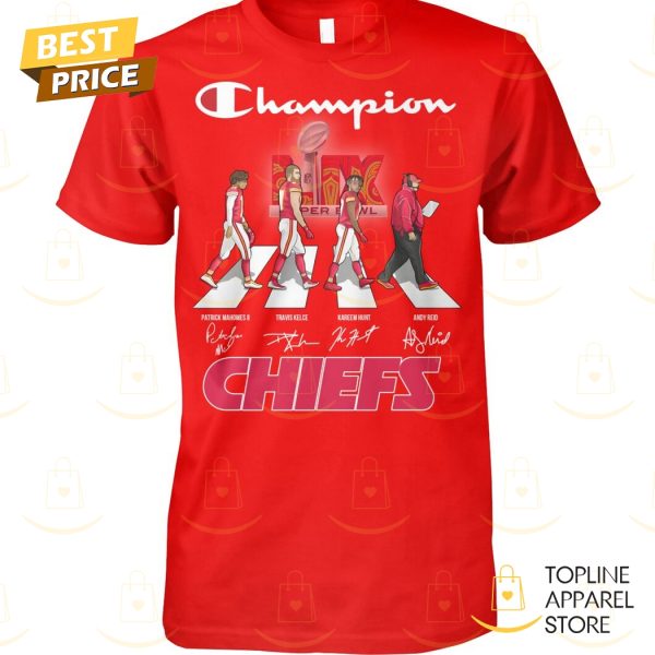 Champions Super Bowl LIX Kansas City Chiefs Signature Unisex T-Shirt