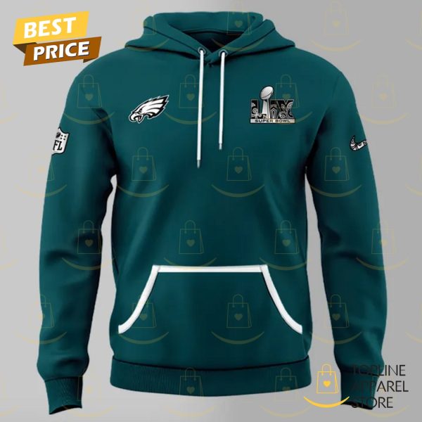 Philadelphia Eagles Super Bowl LIX Champions Design Hoodie