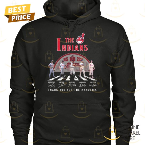 The Indians – Cleveland Guardians 1915-2025 Signature Thank You For The Memories Unisex T-Shirt