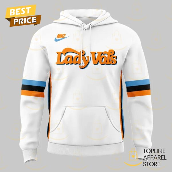 Tennessee Volunteers Lady Vols 2025 White Hoodie