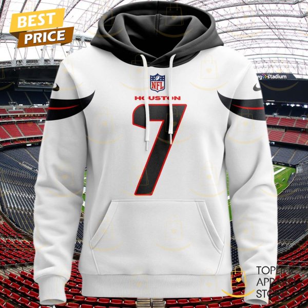 Personalized 2025 Houston Texans Design Hoodie – White