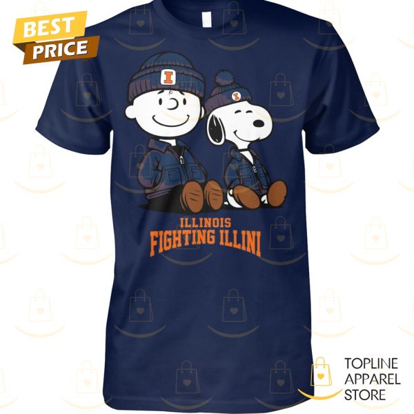 Peanuts x Illinois Fighting Illini Unisex T-Shirt