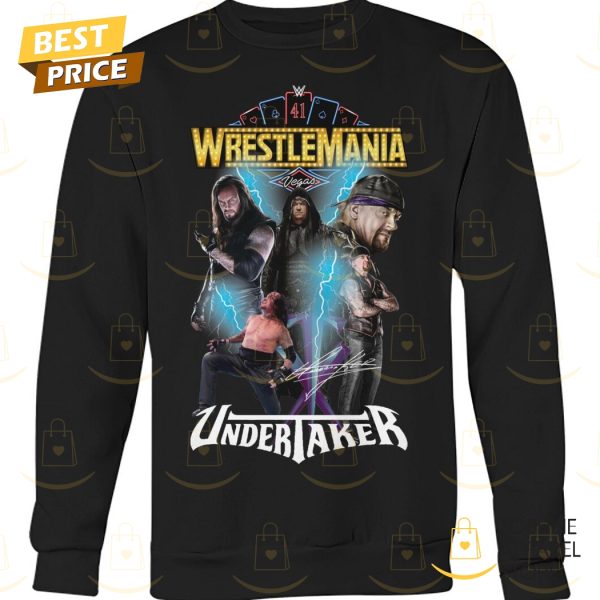 Wrestlemania WWE Underlaker Siganture Unsiex T-Shirt