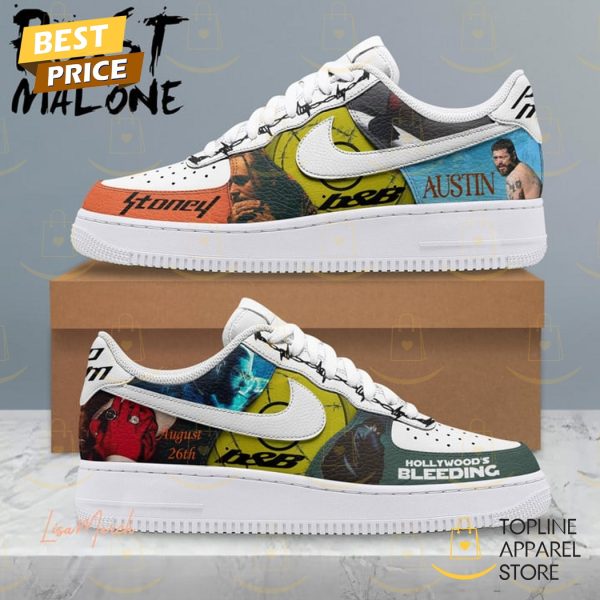 Post Malone Hollywood Bleeding Air Force 1