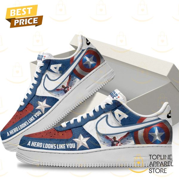 Captain America A Hero Looks Like You Air Force 1