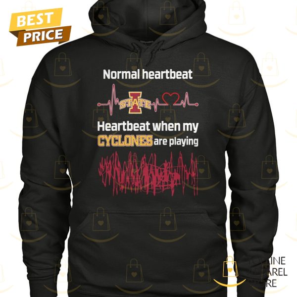 Normal Heartbeat When My Iowa State Cyclones Are Playing Unisex T-Shirt