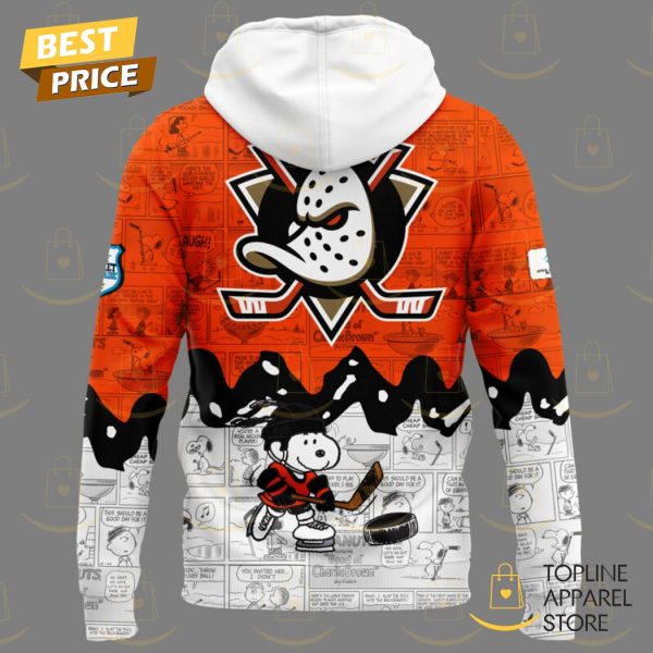 Anaheim Ducks x Peanuts 75th Anniversary Hoodie