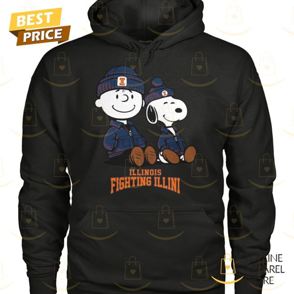 Peanuts x Illinois Fighting Illini Unisex T-Shirt