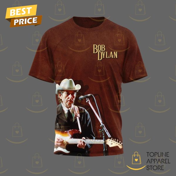 Bob Dylan 2025 Tour Rough And Rowdy Ways 3D T-Shirt