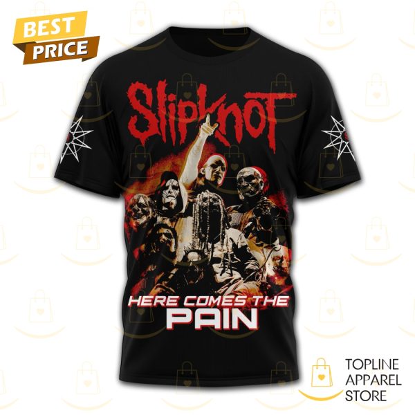 Slipknot Here Comes The Pain 3D T-Shirt