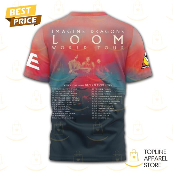 Imagine Dragons Loom World Tour 3D T-Shirt