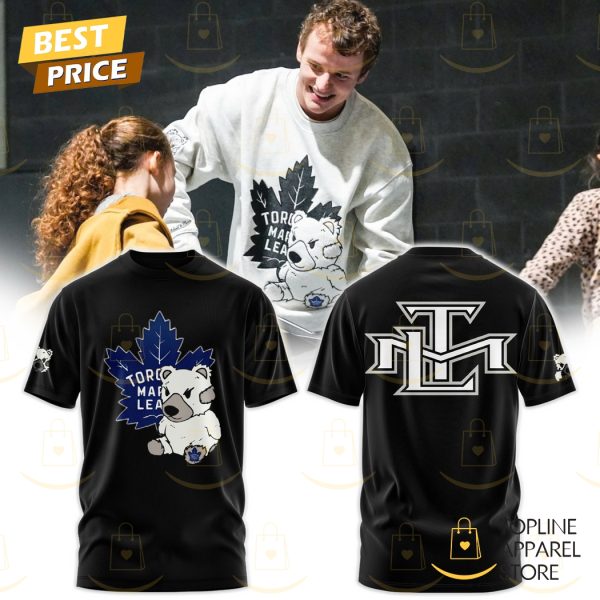 2025 Toronto Maple Leafs Black 3D T-Shirt