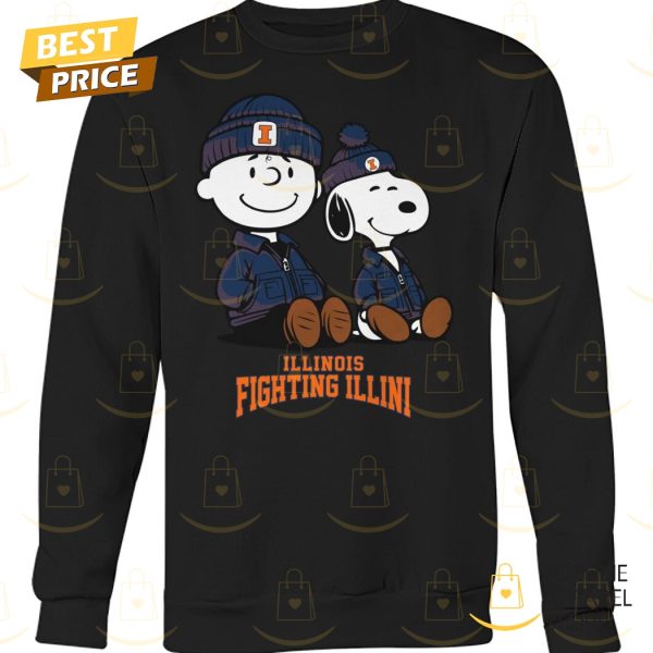 Peanuts x Illinois Fighting Illini Unisex T-Shirt