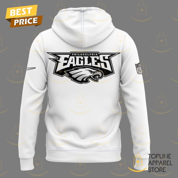 Philadelphia Eagles Super Bowl LIX Hoodie – White