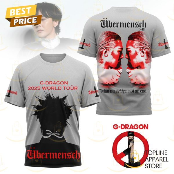 G-Dragon 2025 World Tour Ubermensch 3D T-Shirt