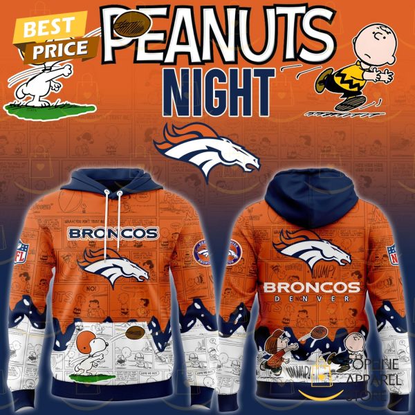 Denver Broncos x Peanuts Night 75th Anniversary Hoodie