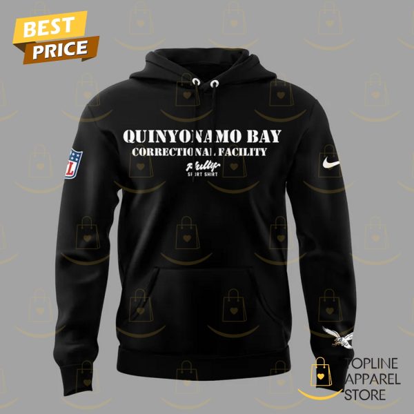 Philadelphia Eagles Quinyon Bay Correctional Facility Hoodie