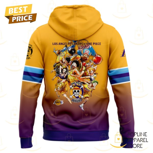 2025 Los Angeles Lakers x One Piece Hoodie