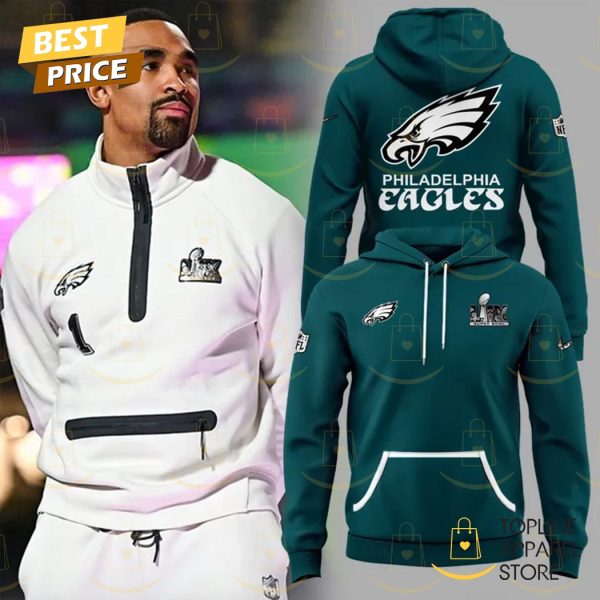 Philadelphia Eagles Super Bowl LIX Champions Design Hoodie