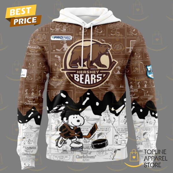 Hershey Bears x Peanuts Night 75th Anniversary Hoodie