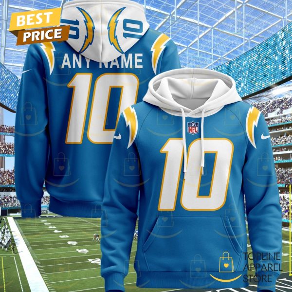 Personalized 2025 Los Angeles Chargers Design Hoodie – Blue