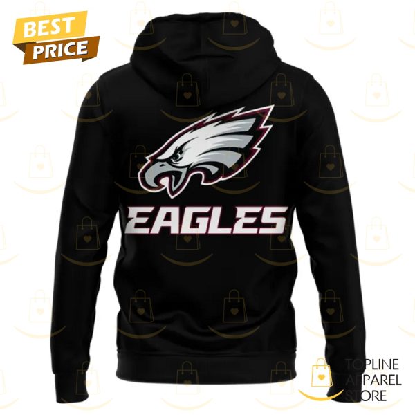 Super Bowl LIX Champions Philadelphia Eagles Hoodie – Black