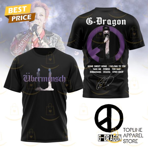 G-Dragon Ubermensch Siganture 3D T-Shirt