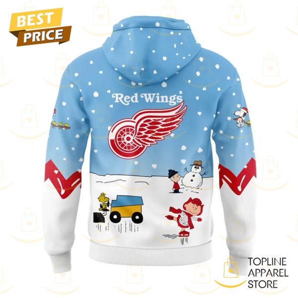 Detroit Red Wings Peanuts & Snoopy Night Hoodie