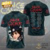 Alice Cooper Too Close For Comfort 2025 Tour 3D T-Shirt