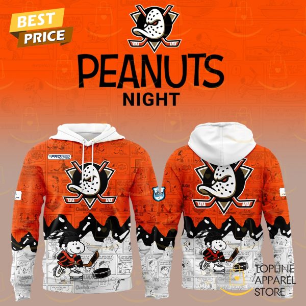 Anaheim Ducks x Peanuts 75th Anniversary Hoodie