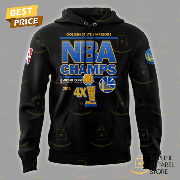 Andre Iguodala 9 Forever Golden State Warriors 4X Champs Signature Hoodie