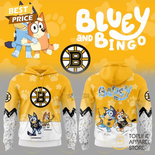 Boston Bruins x Bluey And Bingo Hoodie