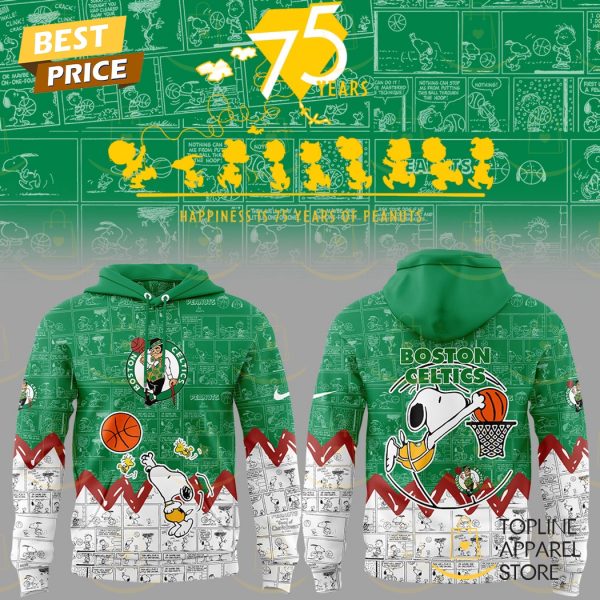 Boston Celtics x Peanuts Night 75th Anniversary Hoodie