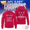 Buffalo Bills 2024 AFC East Division Champions Hoodie – Black