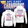 Buffalo Bills 2024 AFC East Division Champions Hoodie – Red