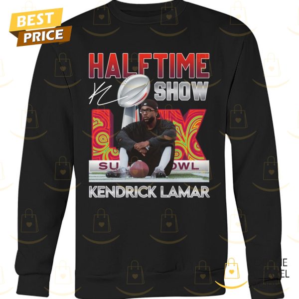 Halftime Show Super Bowl LIX Kendrick Lamar Signature Unisex T-Shirt