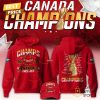 Canada 2025 4 Nations Face Off Champions Hoodie