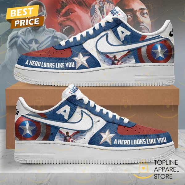 Captain America A Hero Looks Like You Air Force 1