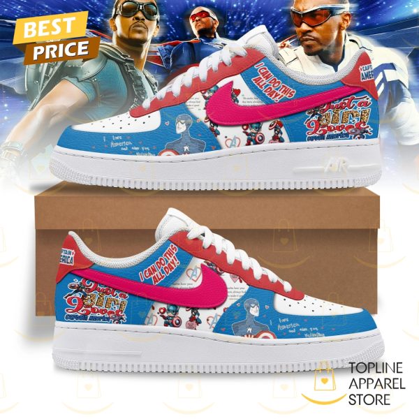 Captain America – I Can Do This All Day Air Force 1