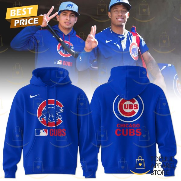 Chicago Cubs 2025 New Season Hoodie – Blue